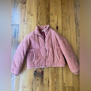 Cordoroy Puffer Jacket
